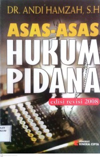 Image of Asas-Asas Hukum Pidana