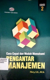 Image of Cara Cepat Dan Mudah Memahami Pengantar Manajemen