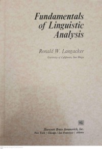 Image of Fundamentals of Linguistics Analysis