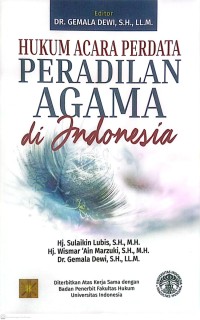 Image of Hukum Acara Perdata Peradilan Agama Di Indonesia