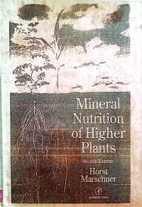 Image of Mineral Nutrition Of Higher Plants