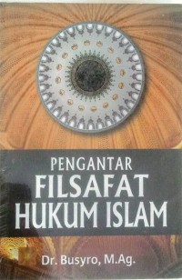 Image of Pengantar Filsafat Hukum Islam