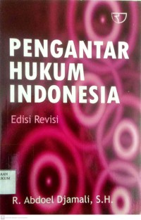 Image of Pengantar Hukum Indonesia