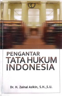 Image of Pengantar Tata Hukum Indonesia