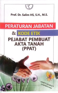Image of Peraturan Jabatan & Kode Etik Pejabat Pembuat Akta Tanah