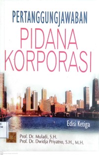 Image of PertanggungJawaban Pidana Korporasi