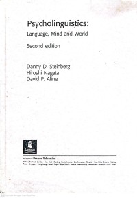 Image of Psycholinguistics : Language, Mind and World