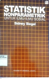 Image of Statistik Nonparametrik Untuk Ilmu-Ilmu Sosial